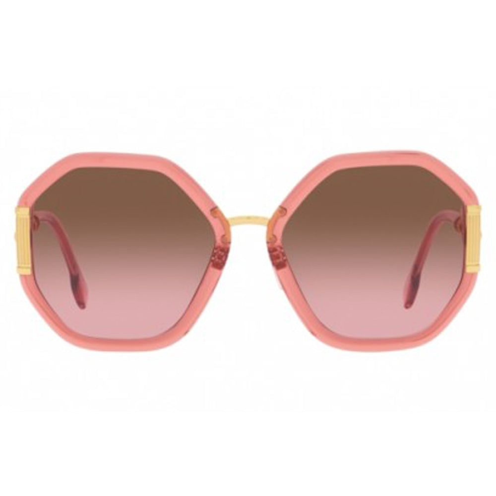 Versace Women's Sunglasses Oversized Hexagonal Pink/Gold VE4413532214