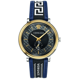 Versace Watch V-Circle 42mm Blue VEBQ01419