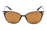 Versace Women's Sunglasses Square Black/Gold Mirror VE216813772T