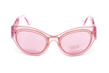 Versace Women's Sunglasses Cat Eye Transparent Pink VE2234125284