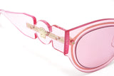 Versace Women's Sunglasses Cat Eye Transparent Pink VE2234125284