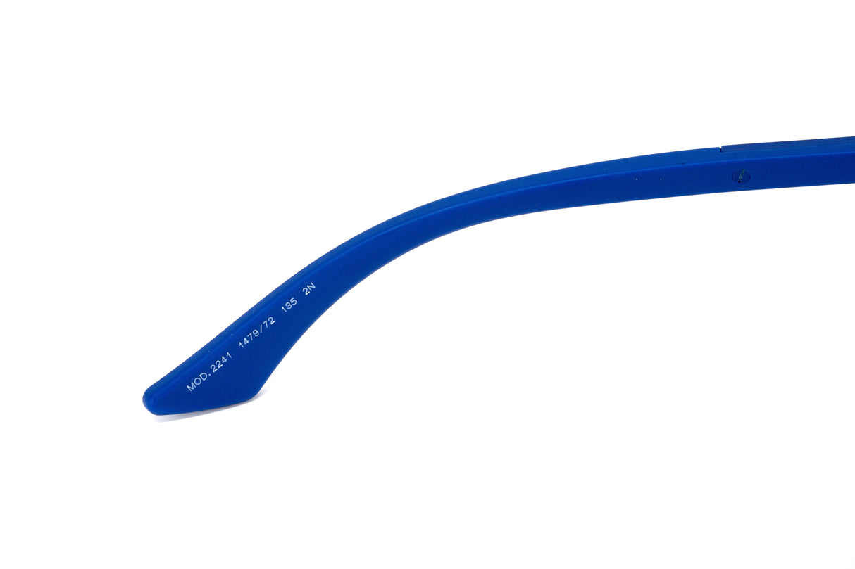 Versace Women's Sunglasses Rimless Shield Blue VE2241147972