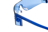 Versace Women's Sunglasses Rimless Shield Blue VE2241147972