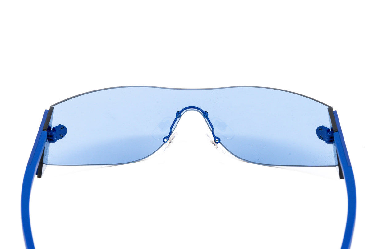Versace Women's Sunglasses Rimless Shield Blue VE2241147972
