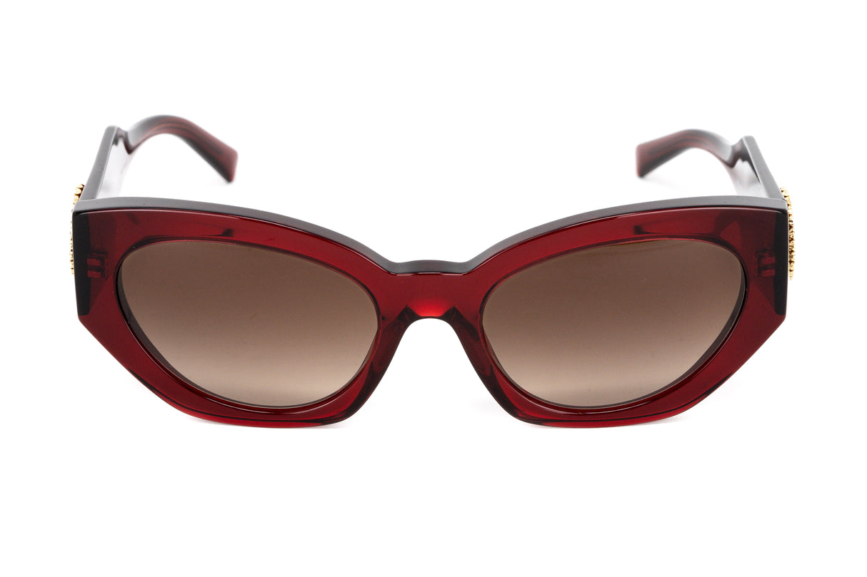 Versace Women's Sunglasses Cat Eye Burgundy/Brown VE4376B388/13