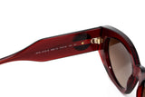 Versace Women's Sunglasses Cat Eye Burgundy/Brown VE4376B388/13