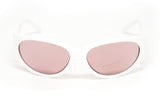 Versace Women's Sunglasses Cat Eye White/Pink VE438640184