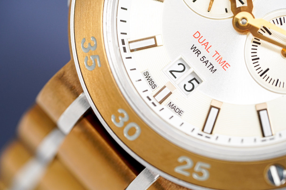 Versace Men's Watch V-Extreme Pro Dual Time Rose Gold VCN050017