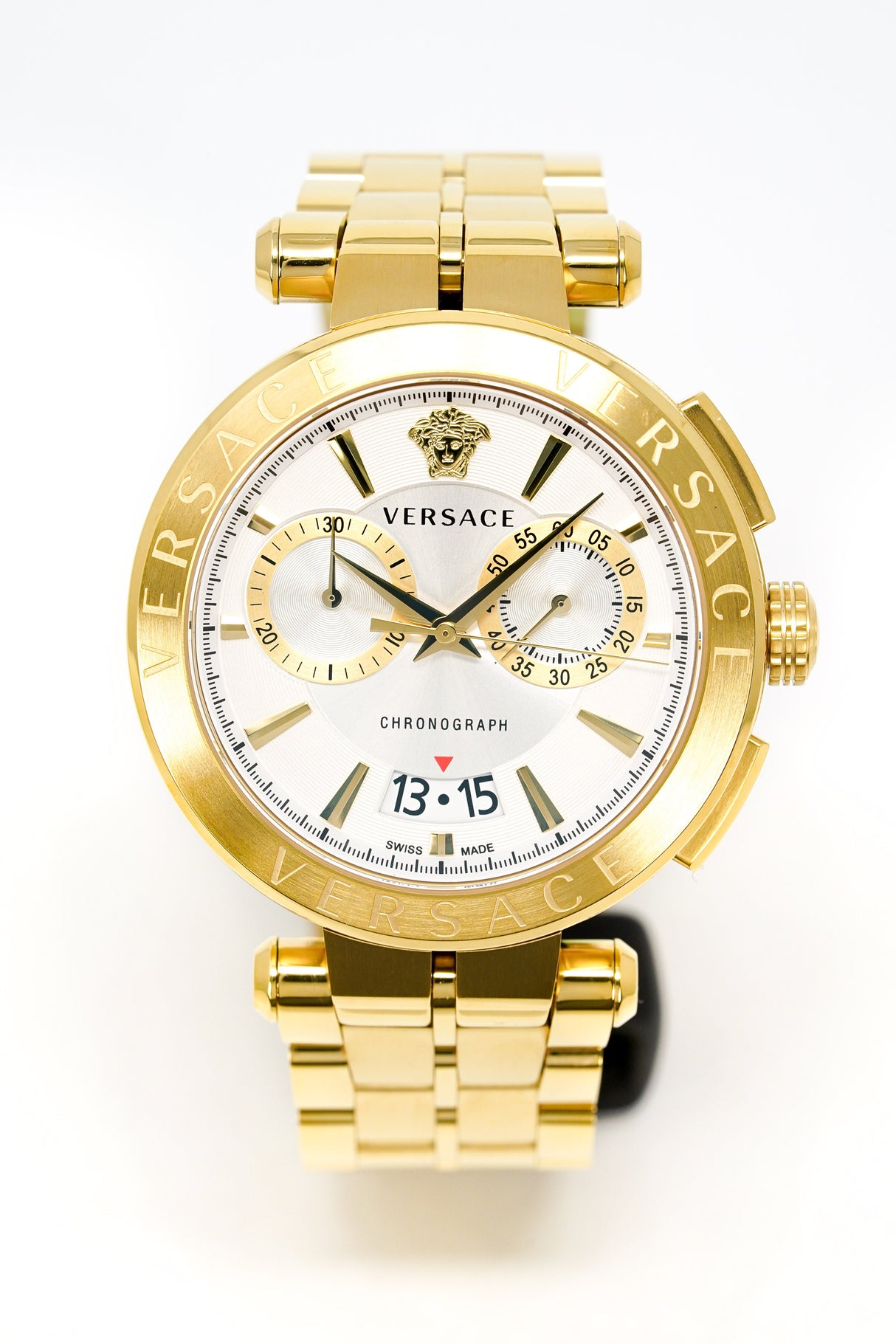 Versace Men's Watch Chronograph Aion Gold VE1D00419