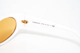 Versace Women's Sunglasses Cat Eye White/Yellow VE4386401/7
