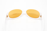 Versace Women's Sunglasses Cat Eye White/Yellow VE4386401/7