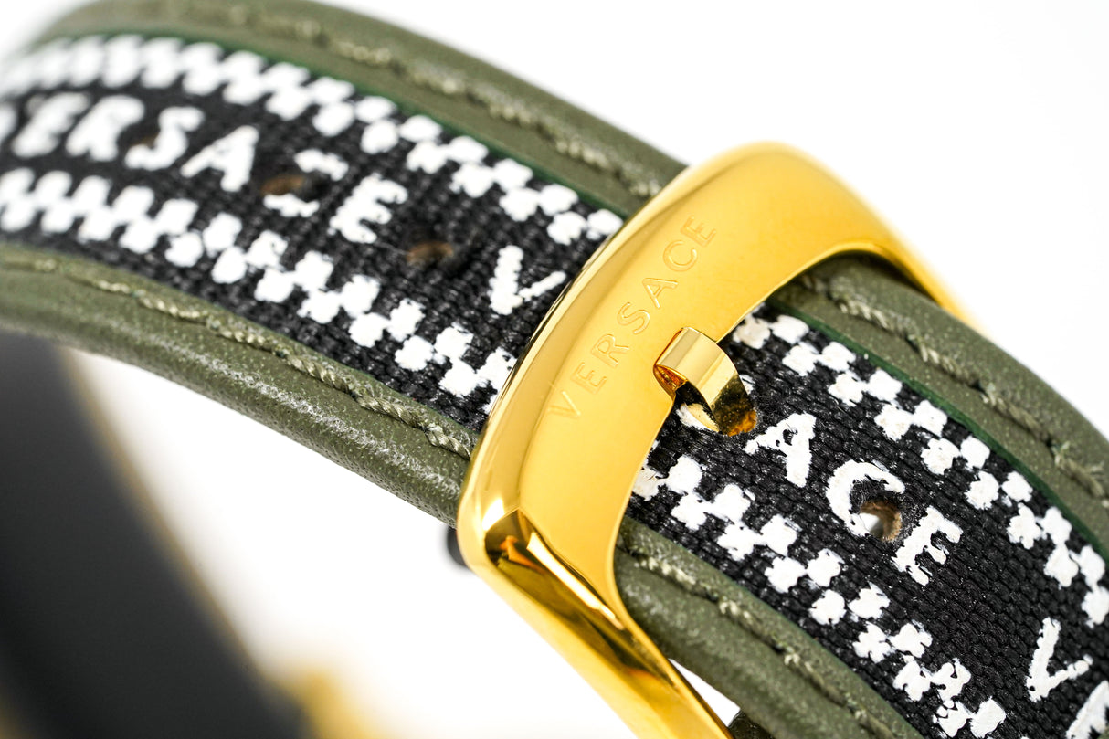 Versace Men's Watch V-Circle Green VEBQ01519