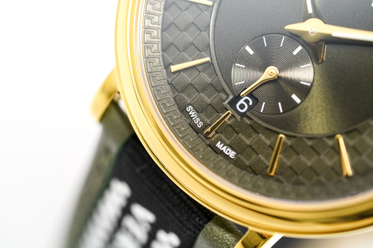 Versace Men's Watch V-Circle Green VEBQ01519