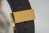 Versace Automatic Watch Theros Day Date Black and Gold VEDX00419