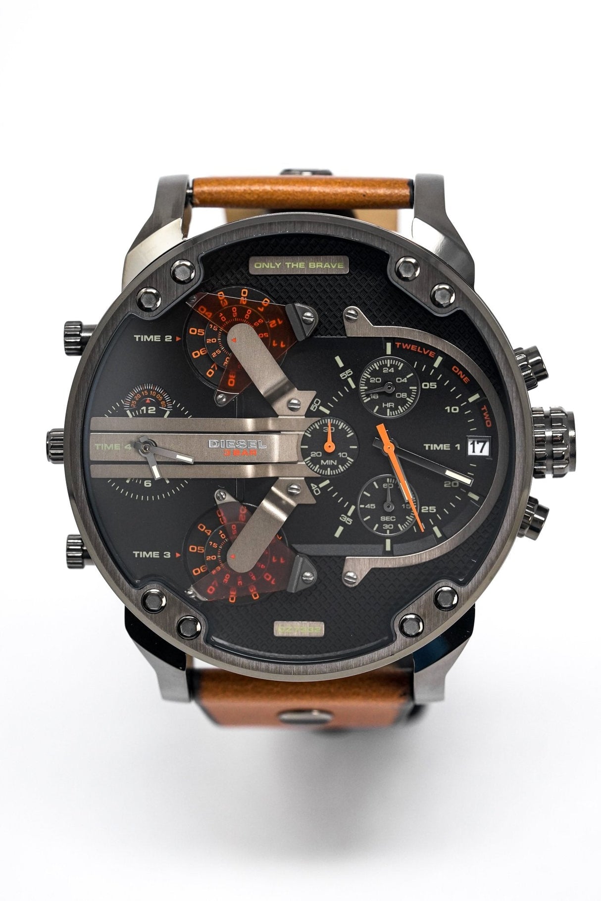 Diesel Men's Chronograph Watch Mr Daddy 2.0 Gun Metal - Watches & Crystals
