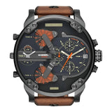 Diesel Men's Chronograph Watch Mr Daddy 2.0 Gun Metal DZ7332 - Watches & Crystals