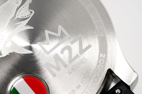 M2Z Men's Watch Diver 200 Black 200-002 - Watches & Crystals