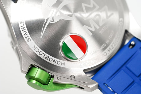 M2Z Men's Watch Diver 200 Blue 200-003 - Watches & Crystals