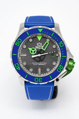 M2Z Men's Watch Diver 200 Blue 200-003 - Watches & Crystals