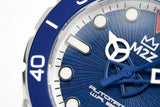 M2Z Men's Watch Diver 200 Blue 200-007 - Watches & Crystals