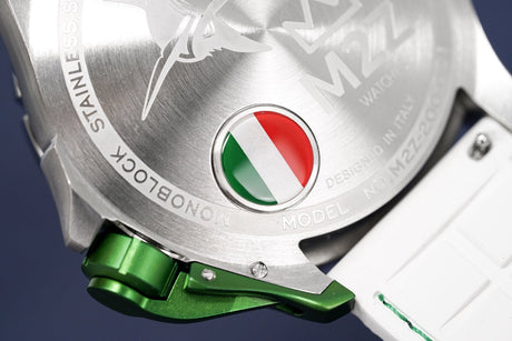 M2Z Men's Watch Diver 200 Green 200-001 - Watches & Crystals