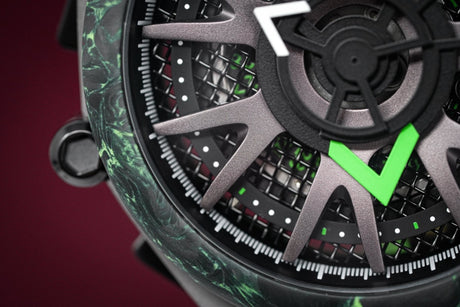 Mazzucato Reversible Monza Green Limited Edition - Watches & Crystals