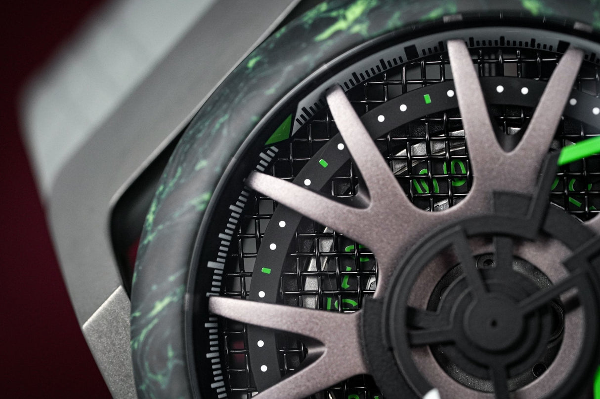 Mazzucato Reversible Monza Green Limited Edition - Watches & Crystals