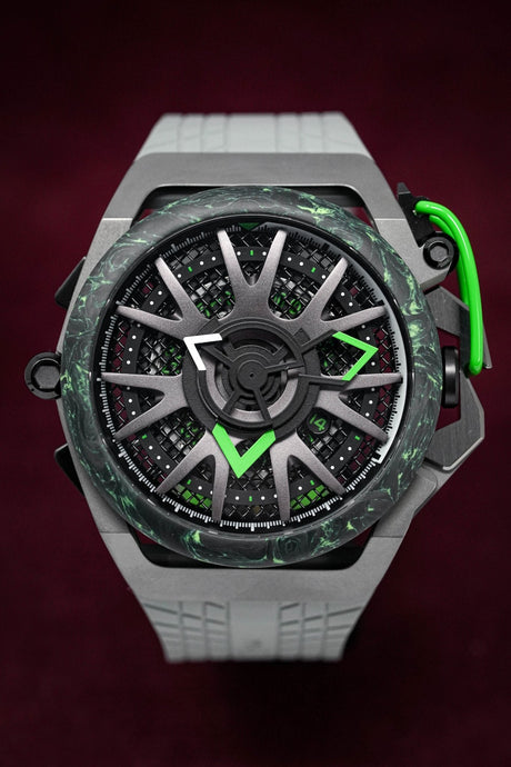 Mazzucato Reversible Monza Green Limited Edition - Watches & Crystals