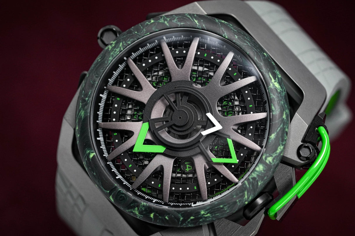 Mazzucato Reversible Monza Green Limited Edition - Watches & Crystals