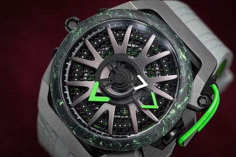 Mazzucato Reversible Monza Green Limited Edition - Watches & Crystals