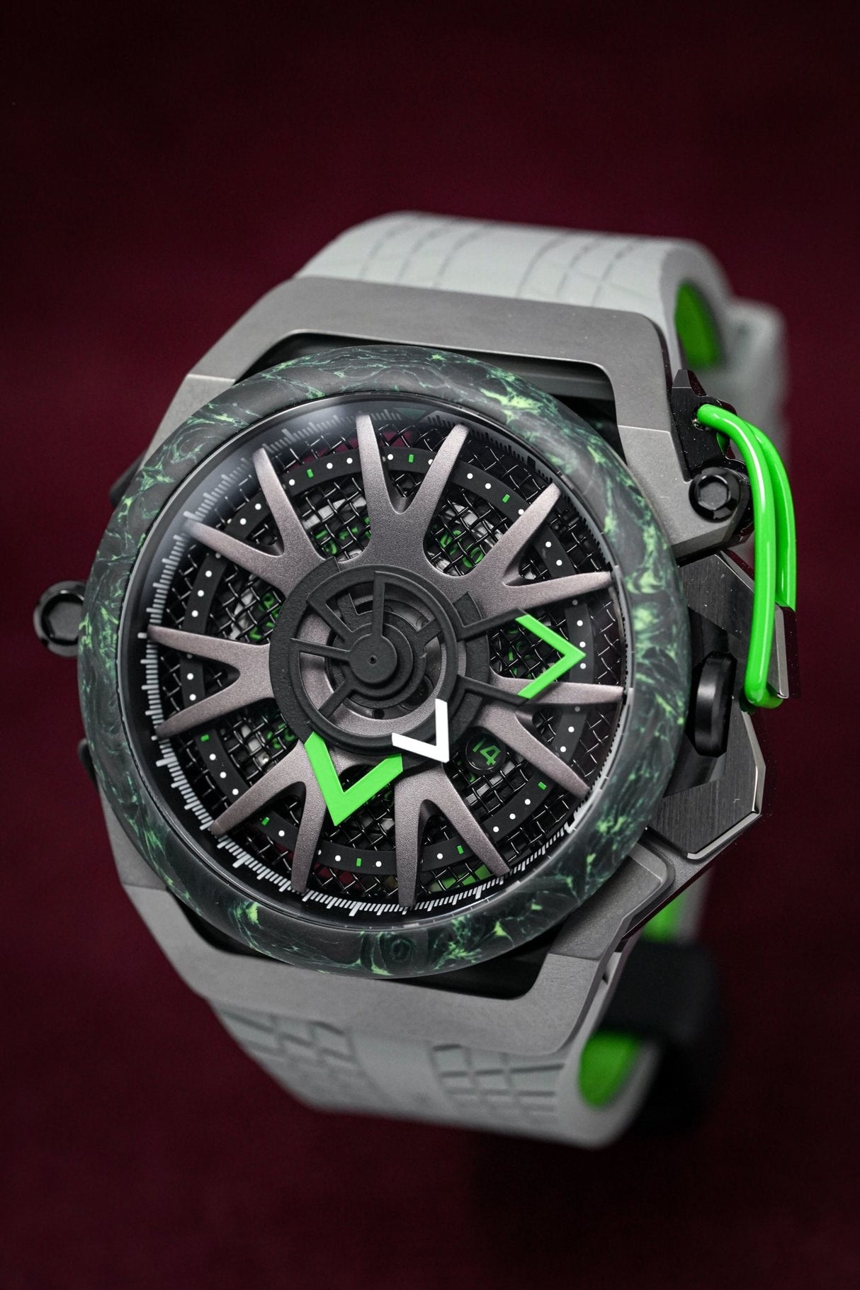 Mazzucato Reversible Monza Green Limited Edition - Watches & Crystals