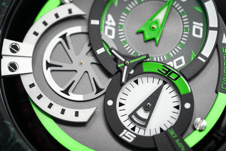Mazzucato Reversible Monza Green Limited Edition - Watches & Crystals