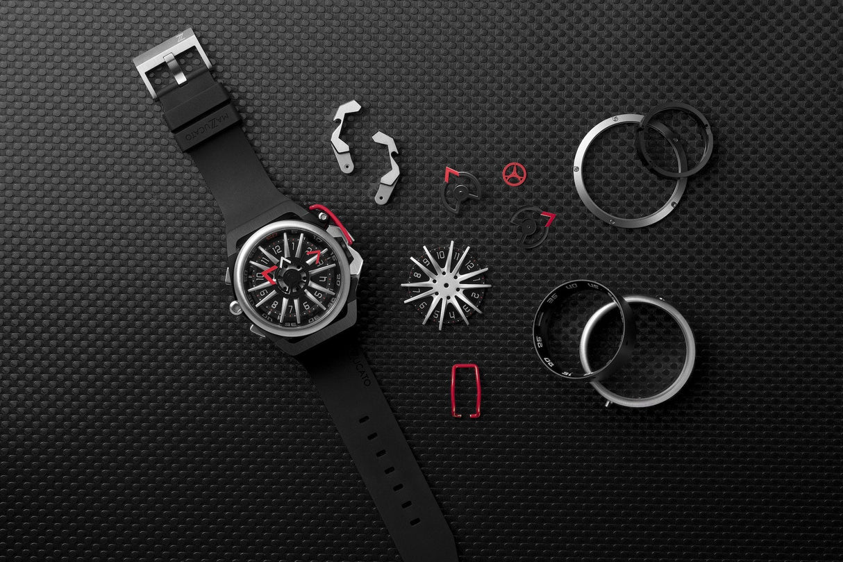 Mazzucato Reversible RIM Red - Watches & Crystals