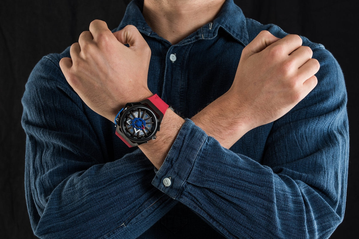 Mazzucato Reversible RIM Red - Watches & Crystals