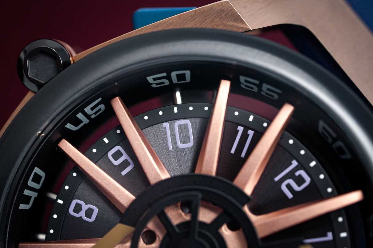 Mazzucato Reversible RIM Rose Gold - Watches & Crystals