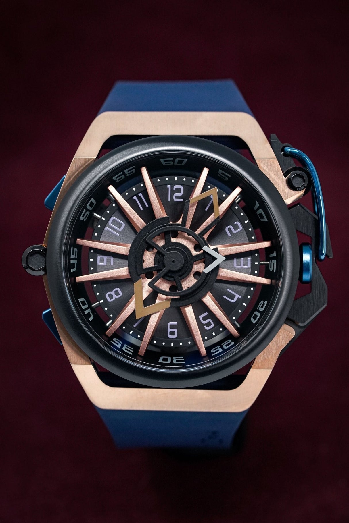 Mazzucato Reversible RIM Rose Gold - Watches & Crystals