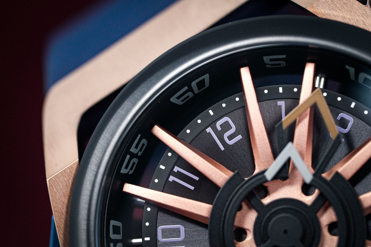 Mazzucato Reversible RIM Rose Gold - Watches & Crystals