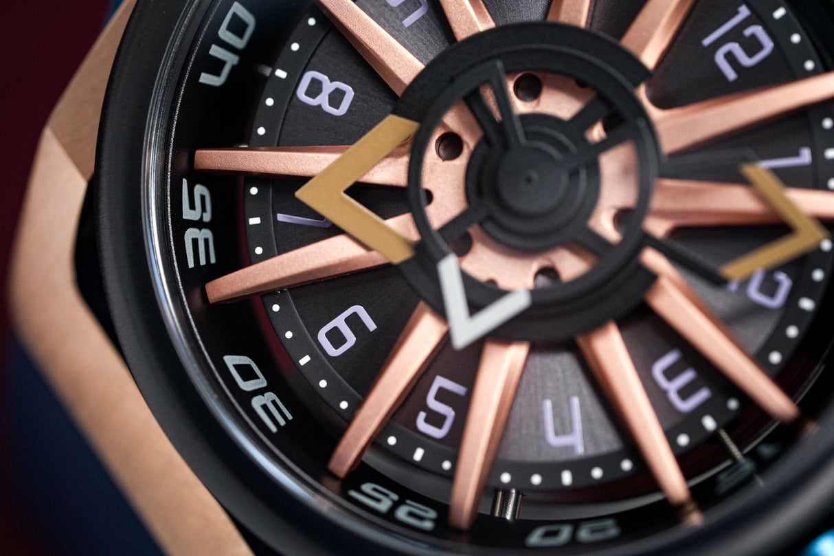 Mazzucato Reversible RIM Rose Gold - Watches & Crystals