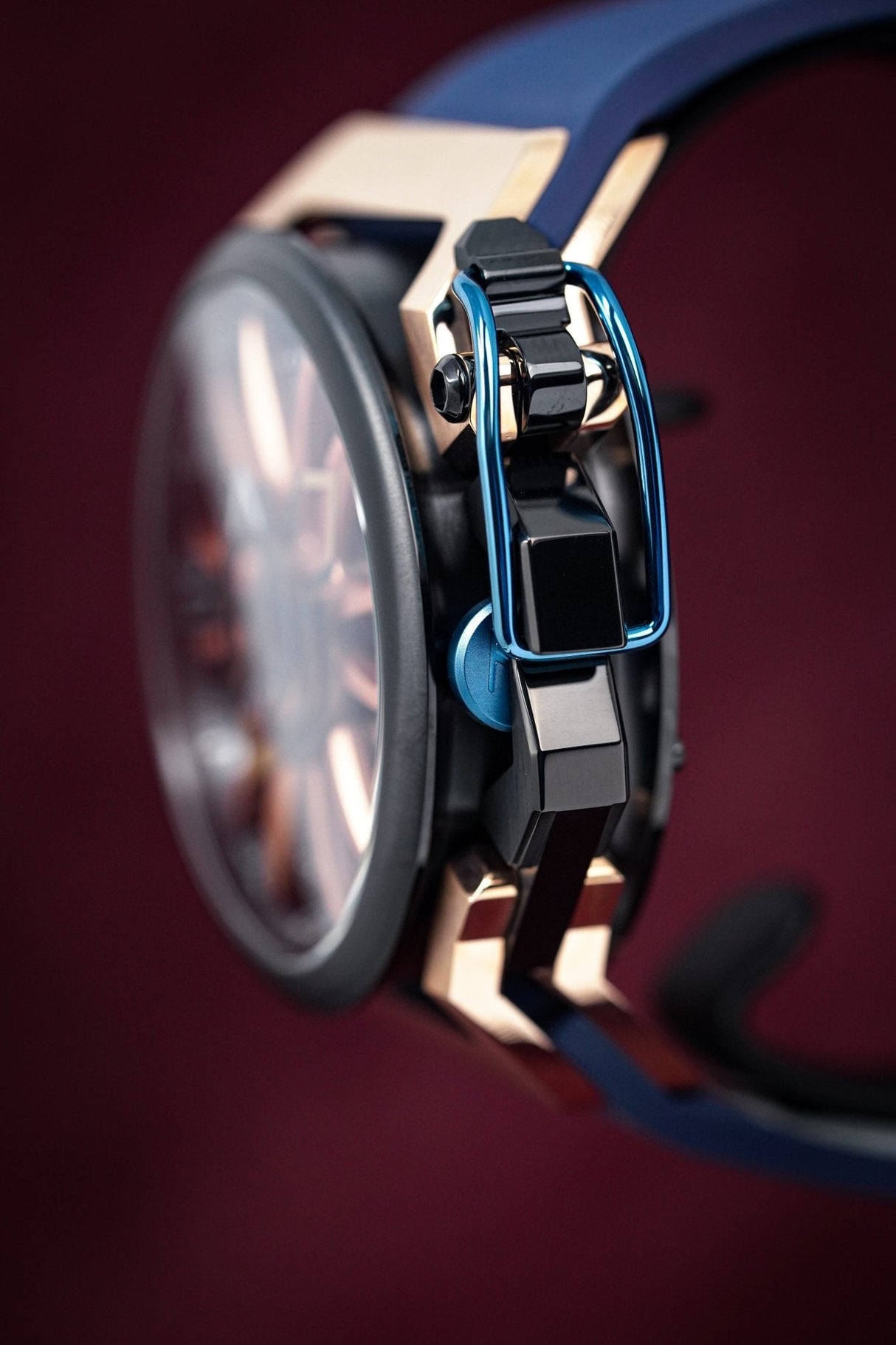 Mazzucato Reversible RIM Rose Gold - Watches & Crystals