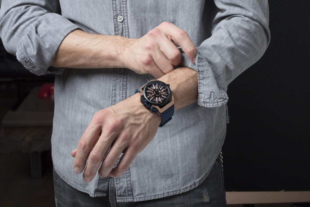 Mazzucato Reversible RIM Rose Gold - Watches & Crystals