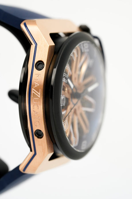 Mazzucato RIM GT Men's Chronograph Watch Blue GT5-RG - Watches & Crystals