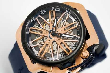 Mazzucato RIM GT Men's Chronograph Watch Blue GT5-RG - Watches & Crystals