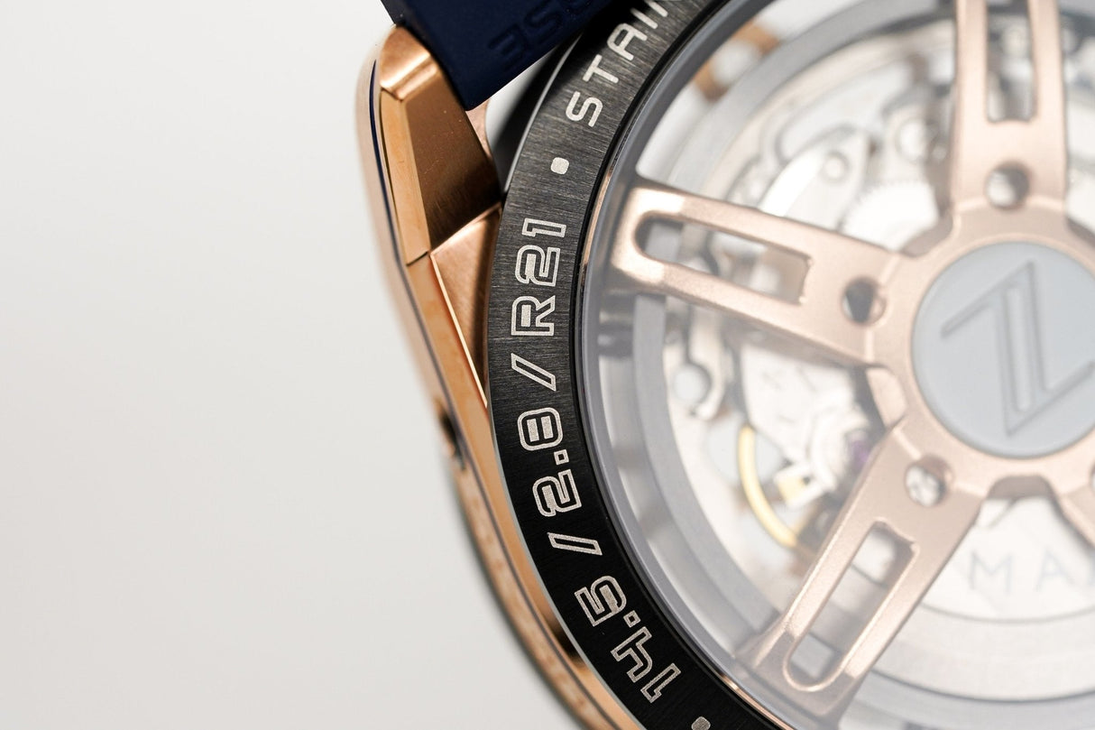 Mazzucato RIM GT Men's Chronograph Watch Blue GT5-RG - Watches & Crystals