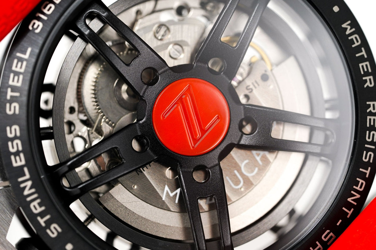 Mazzucato RIM GT Men's Chronograph Watch Red GT2-RD - Watches & Crystals