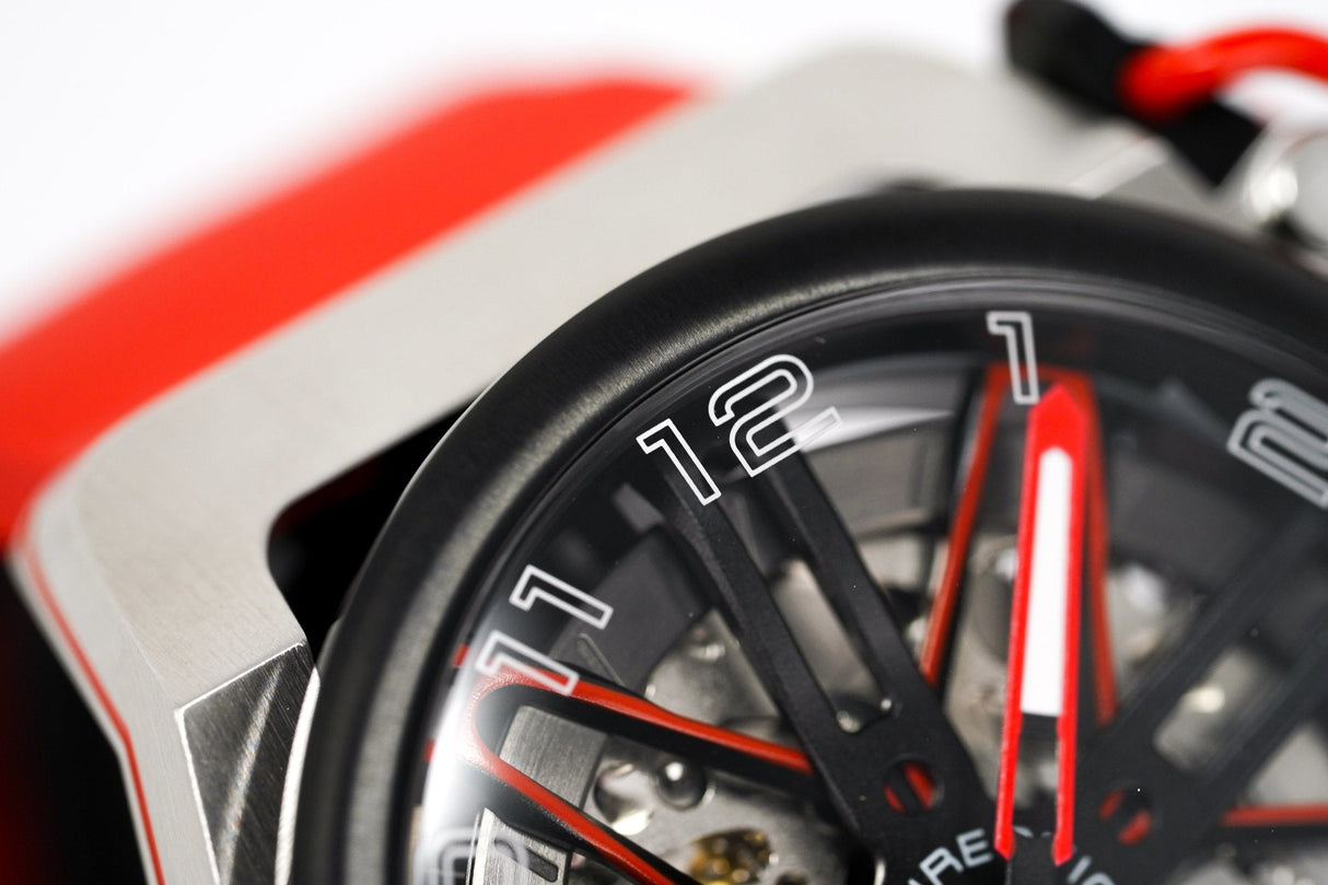 Mazzucato RIM GT Men's Chronograph Watch Red GT2-RD - Watches & Crystals