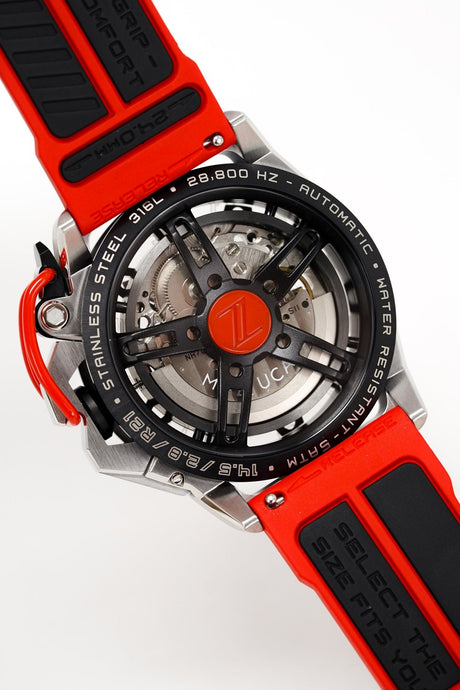 Mazzucato RIM GT Men's Chronograph Watch Red GT2-RD - Watches & Crystals