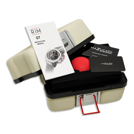 Mazzucato RIM GT Men's Chronograph Watch Red GT2-RD - Watches & Crystals