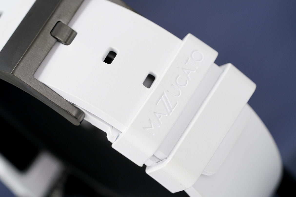 Mazzucato RIM GT Men's Chronograph Watch White GT3-WH - Watches & Crystals