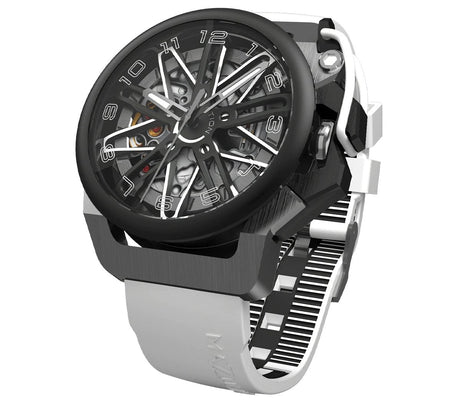 Mazzucato RIM GT Men's Chronograph Watch White GT3-WH - Watches & Crystals