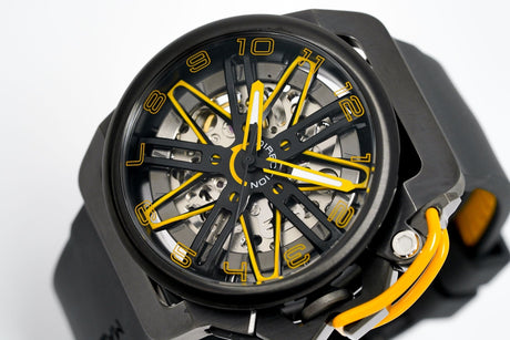 Mazzucato RIM GT Men's Chronograph Watch Yellow GT1-YL - Watches & Crystals